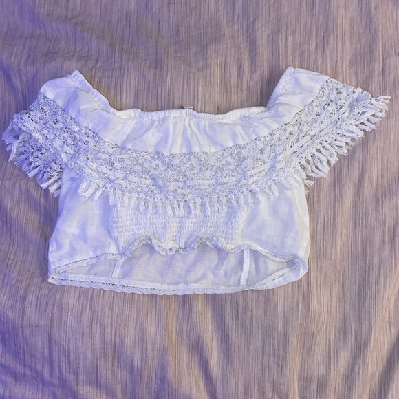 WHITE AMERICAN EAGLE TOP - Picture 2 of 5